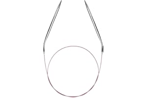 BREEVO Circular Knitting Needles 36 Inch Size 9 Round Metal Circle Blankets