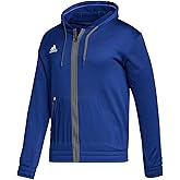 adidas Men's Team Issue Full-Zip Hoodie Royal | Gray L