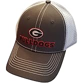 Fan Favorite Georgia Bulldogs Hat Adjustable Mesh Snapback Charcoal, One Size
