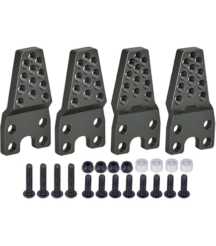 Amazon.com: GTBRacing Metal Front Rear Shock Link Mount for 1/8 RC