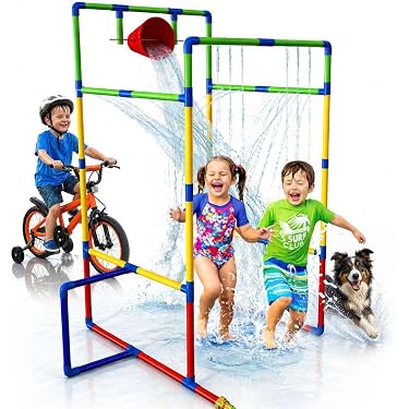 Aspersor Inflable De 75 Cm De Diámetro – Juguete De Agua Con Conexión A Manguera Para Juegos De Verano En El Patio