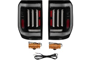 Form Lighting Sequential LED Tail Lights compatible with Ford Maverick 2022-2024, Smoked