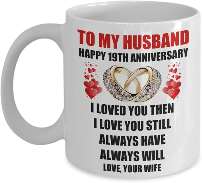 19th 19 Year Wedding Anniversary Gifts For