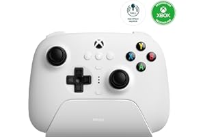 AKNES 8bitdo Ultimate 3-mode Wireless Controller, wired to X box, 2.4G to Windows and Bluetooth to Android, Hall Effect Joyst