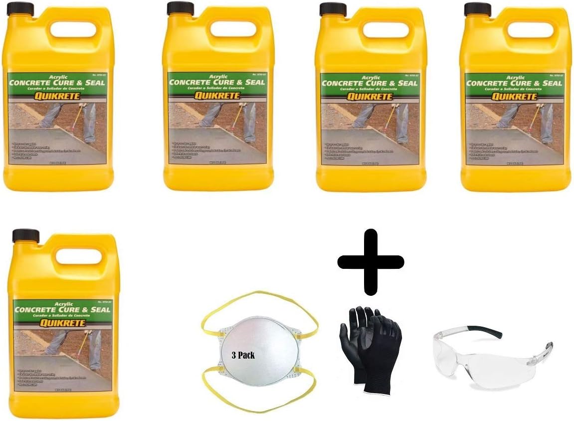 Amazon Com Quikrete Acrylic Concrete Cure Seal 1 Gallon