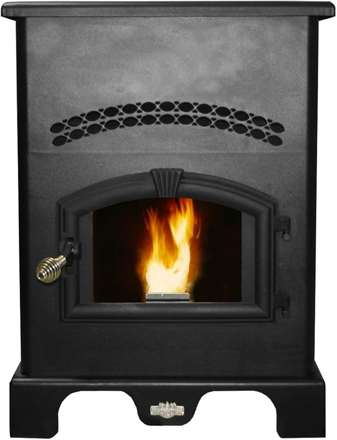 US Stove King Pellet 48,000 BTU Stove with Igniter and Exhaust Blower