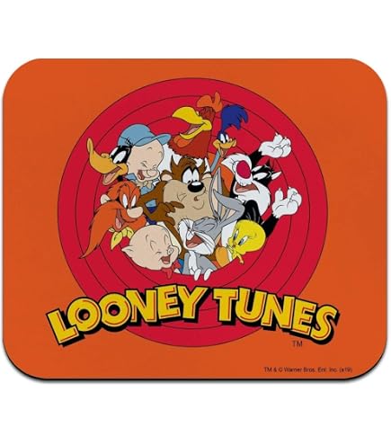 Looney Tunes Marvin The Martian Mine, Tappetino Per Mouse Sottile A Basso Profilo