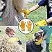 Suse's Kinder Kids Leather Work Gloves, Premium Top Grain Cowhide, For Gardening, Mechanic, Ranch, Riding, Weeding, Pruning (med-ages 6-8)