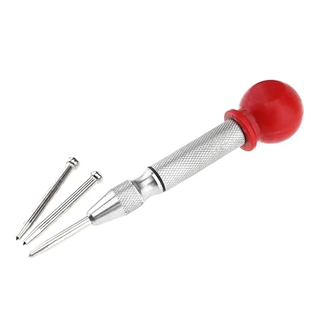 Automatik Körner mit Handschutz Stahl 130mm Automatischer Körner Ankörner