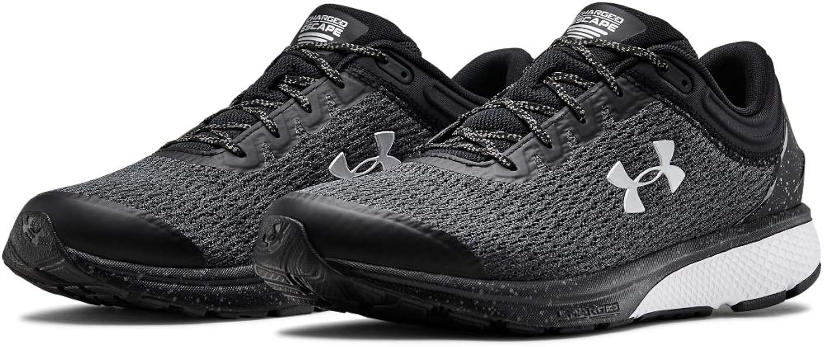 men's ua charged escape 3 evo wide 4e running shoes