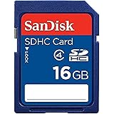 SanDisk 16GB Class 4 SDHC Flash Memory Card - 2 Pack SDSDB2L-016G-B35 Retail Package