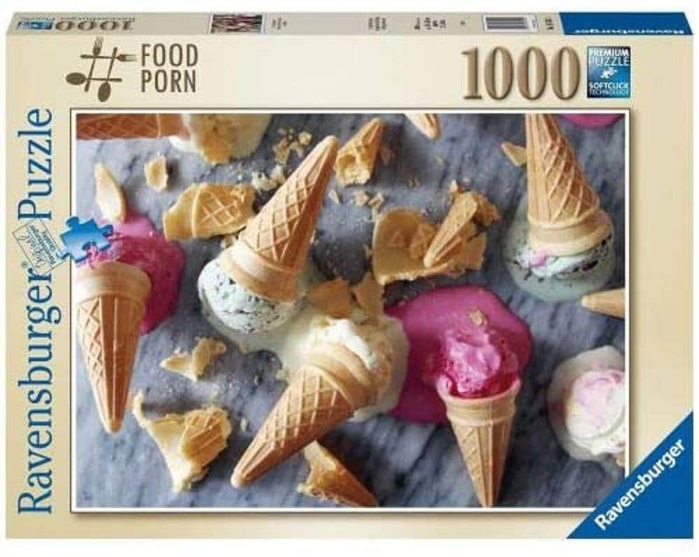 Ravensburger 1000 Piece I Scream for Ice Cream Puzzle for Adults, 70x50 cm, Multicoloured, Intermediate Skill Level, 12 Years and Up