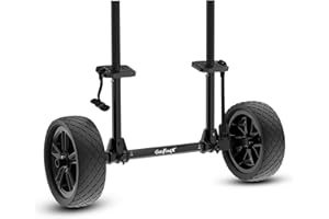 GANFINDX GanFind Kayak Cart Canoe Trolley Carrier Kayak Accessories Transport Dolly with Solid Foam Wheels Detachable Frame Pole and Crossbar