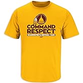 Command Respect T-Shirt for Washington Football Fans (SM-5XL)