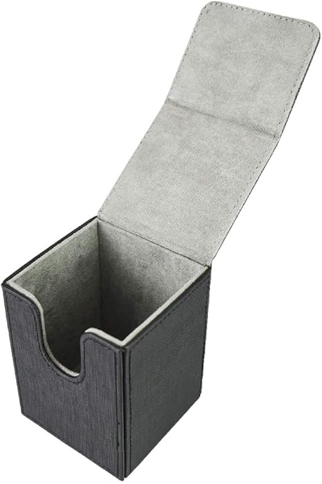 Amazon Prime Home デッキケース カードケース トレーディングカード 小物入れ レザー素材 合皮 高級感 ブラック トレカ 通販