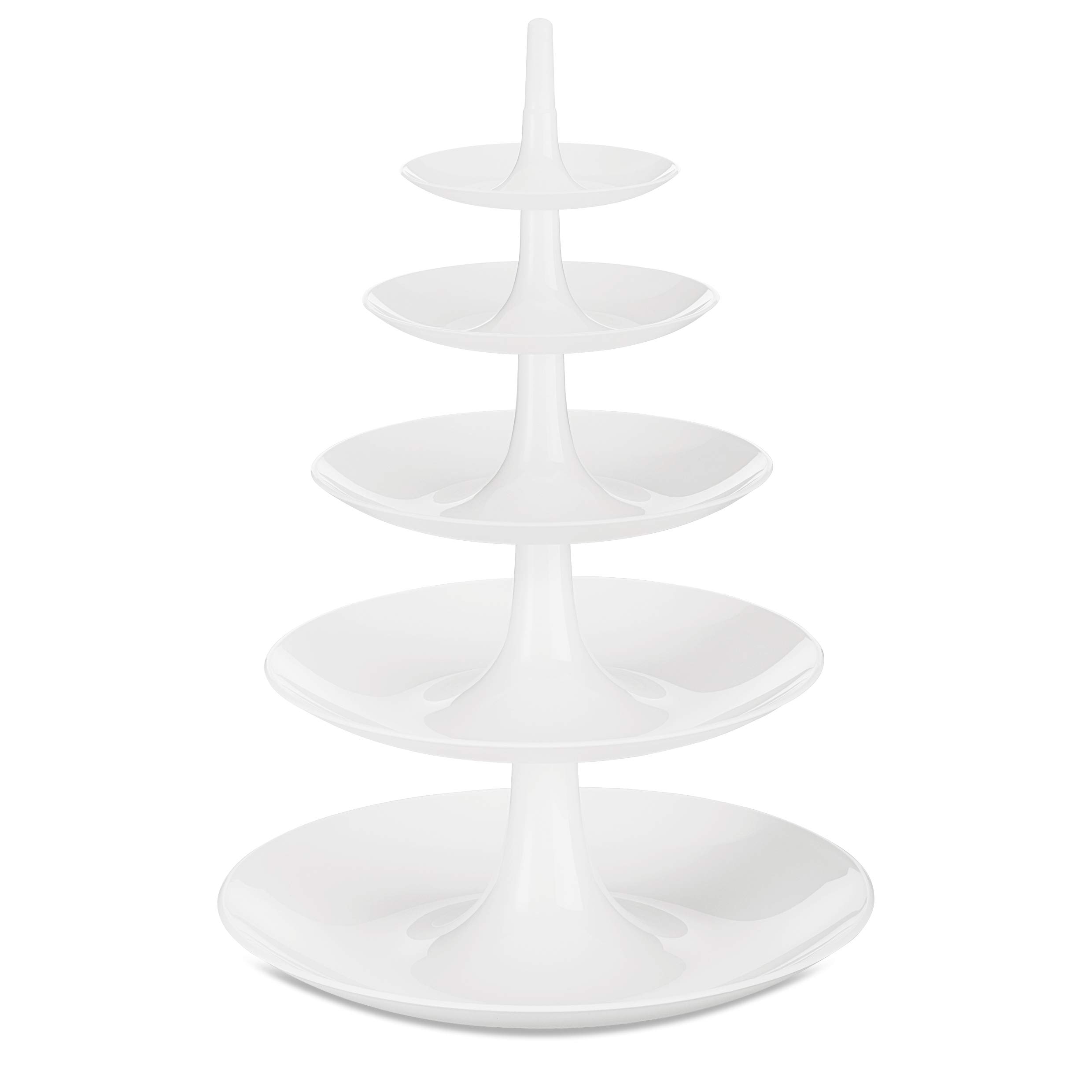 Koziol étagère Babell Big, thermoplastic, White, 38 x 38 x 53 cm
