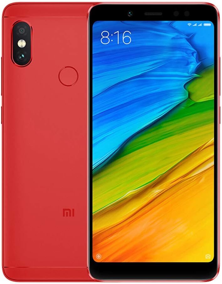 Xiaomi Redmi Note 5- Teléfono con 4G, 64GB, Versión global, Rojo ...