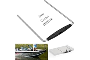 MWEDP 2990906 Handle Assembly Compatible with Minn Kota U-Handle Quick Release Bracket Handles PD/AP, for 1854021 MKA-21 and 1854017 RTA-17 Trolling Motor Quick Release Bracket