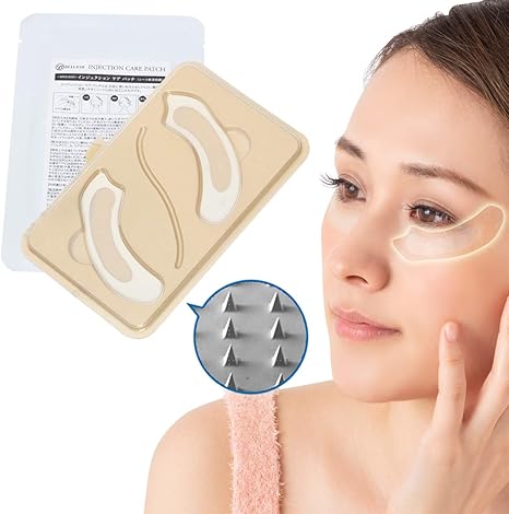 Amazon Co Jp Bellash インジェクション ケアパッチ ヒアルロン酸 マイクロニードル 2枚 1袋 マイクロパッチ ニードルパッチ アイパッチ アイパック アイシートマスク 目元パック 目元シート 針パック 目もと 目袋 注入 パック パッチ 針 鍼 マスク シート