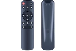 Replacement Remote Control Compatible with NexiGo PI30 PJ20 PJ10, for Groview JQ818C, for Agreago ‎V3/N1, for FUDONI Aurora P