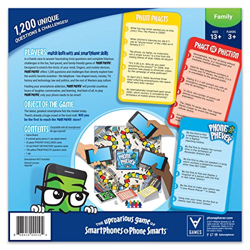 Phone Phever New Family and Party Board Game
