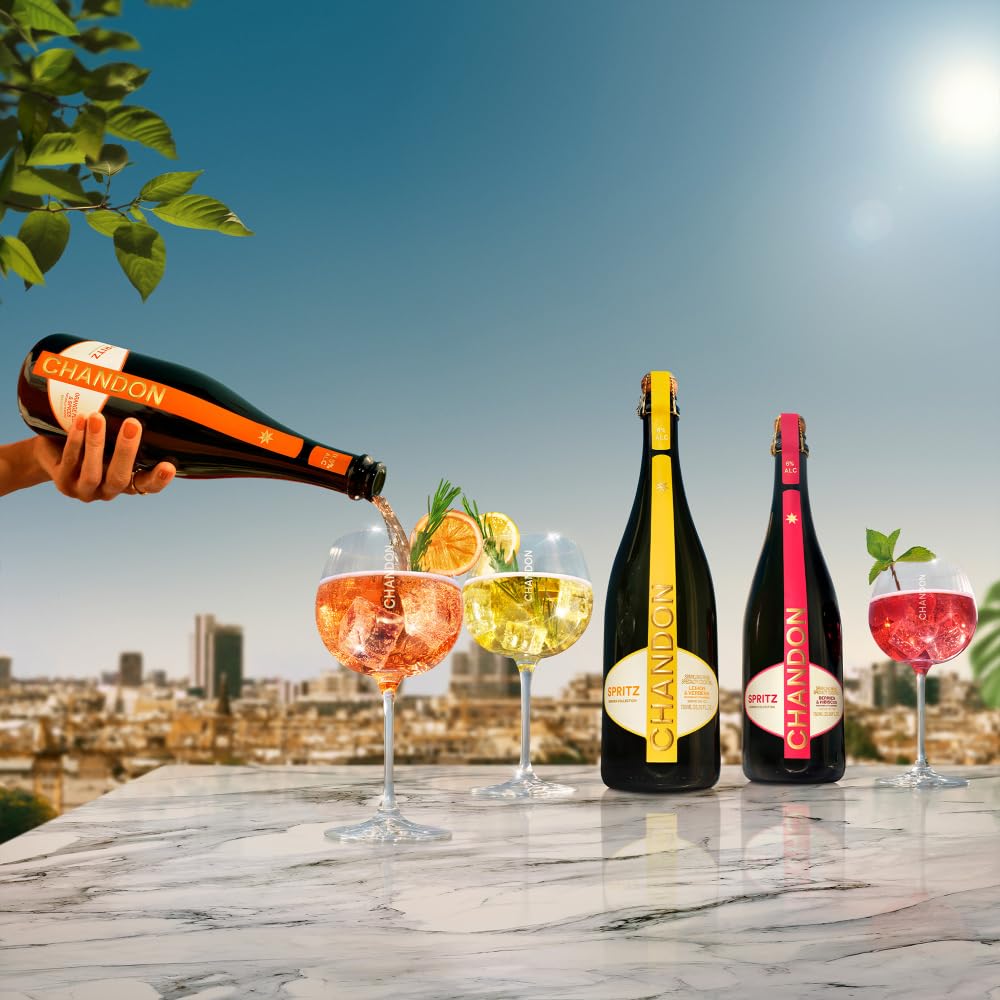 Chandon Spritz Orange Peel & Spices, 0,75L, 11.5% vol. | Neuer Look, gleicher Inhalt | Premium-Aperitif | Servierfertig | Auf Eis genießen | Design kann variieren 6