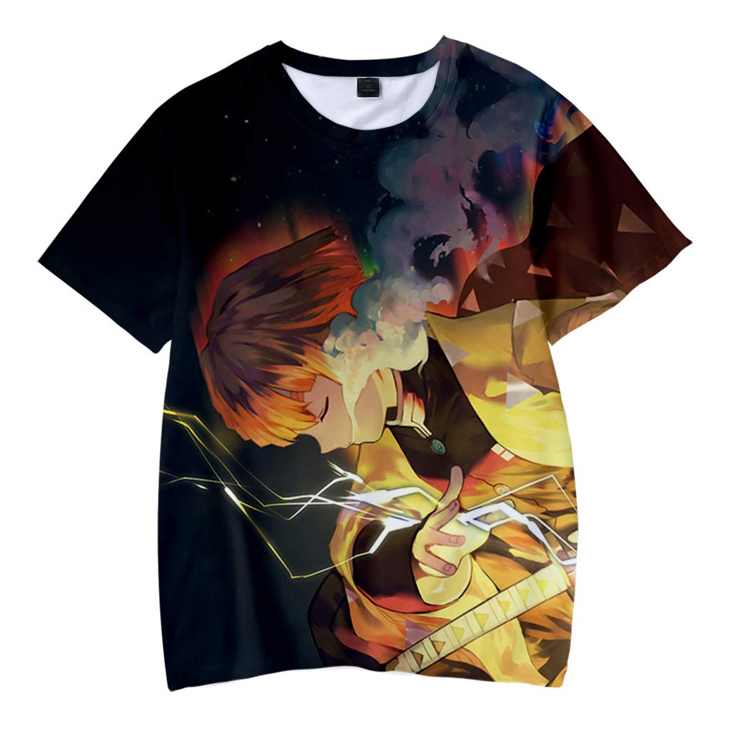 Mua 鬼滅の刃 Tシャツ 子供 キッズ アニメ かわいい プリント 柔らかい 服 半袖 女の子 男の子 男女兼用 衣装 誕生日 イベント プレゼント 鬼滅の刃 グッズ 炭治郎 善逸 禰豆子 伊之助 Tren Amazon Nhật Chinh Hang 21 Giaonhan247