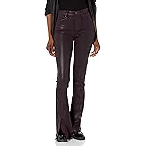 PAIGE Women's High Rise Lou Lou Jolene Pockets and Twisted Outseam Slit Jeans