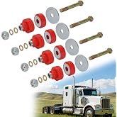 AUTOVIC Motor Mount Poly Bushing Replacement Kit for Peterbilt 379 387 | Replaces MM75-62001 MR1001 CB2203-72