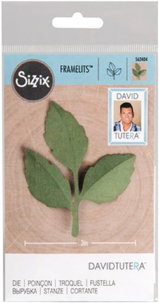 Sizzix Framelits David Tutera Leaf Die 562404 Wedding Party Scrapbooking