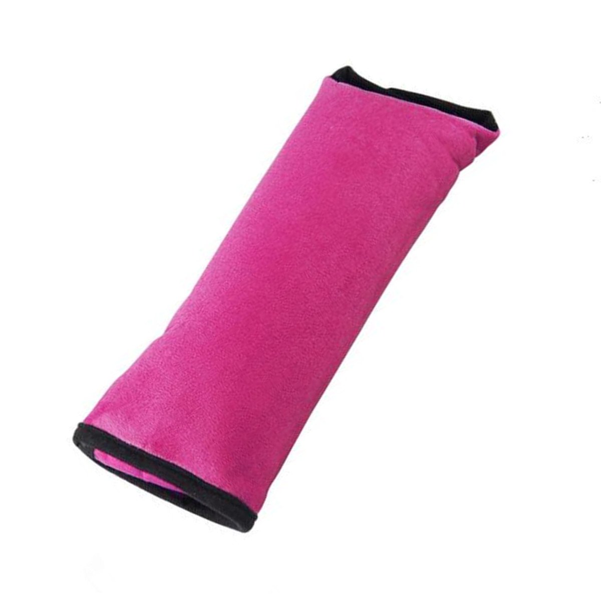 VERISA Car Seat Belt Covers Pillow Adjust Vehicle Shoulder Pads, Safety Belt Protector Cushion, Plush Soft Auto Seat Belt Strap Cover Headrest Neck Support for Kids Baby Adult Rose Red