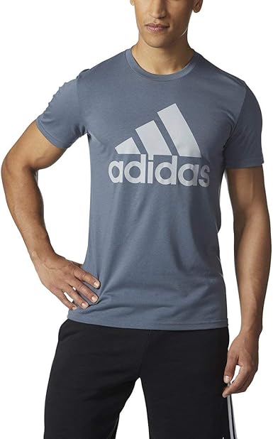 adidas men's badge of sport graphic tee