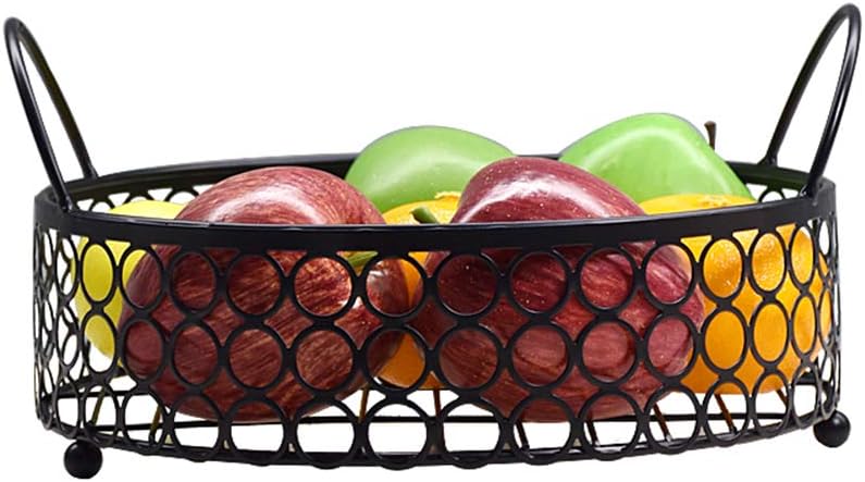 Cuenco De Frutas, Diseño De Alambre con Un Estilo Decorativo Vintage