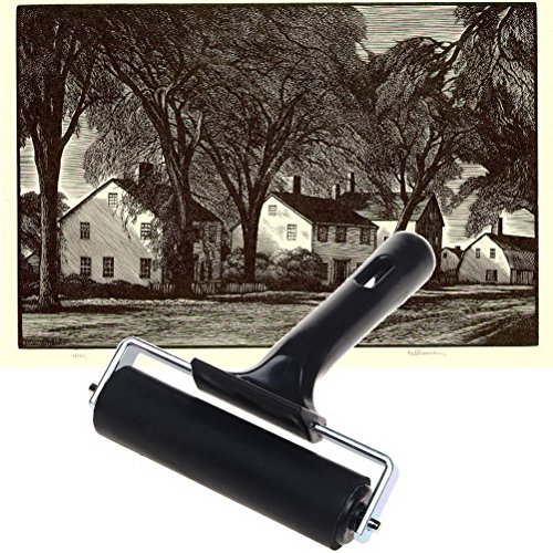 image for Pengxiaomei Soft Rubber Brayer, Ideal for Anti Skid Tape Construction 