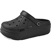 VONMAY Women's Platform Clogs Garden Shoes with Arch Support Comfortable Slip-on Slide Sandals Beach Slippers