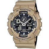 Casio Men's GA-100 XL Series G-Shock Quartz 200M WR Shock Resistant Watch