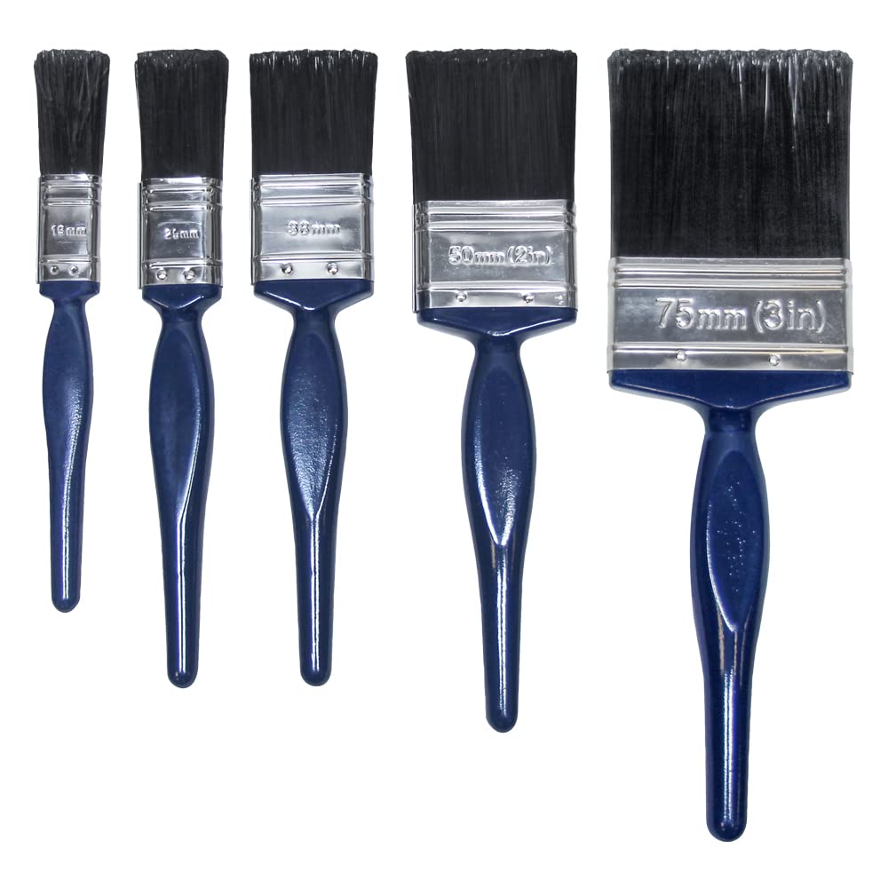 Faithfull FAIPBUSET5 Utility Paint Brush 5 Piece Set 19 - 75mm