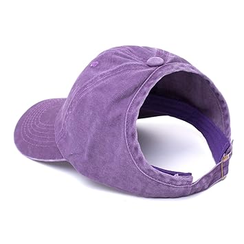 Amazon Com Beira 1 Pack Backless Ponytail Hat For Women Curl Cap