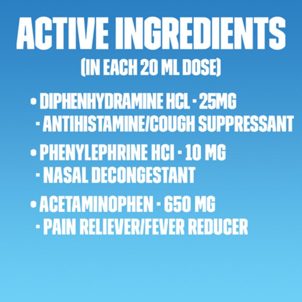 Mucinex Fast-Max Max Strength, Day Severe Cold & Night Cold & Flu Liquid Gels, 24ct: Health & Personal Care
