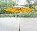 Formosa Covers 9ft Umbrella Replacement Canopy 8 Ribs in Yellow Olefin (Canopy Only)