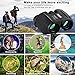 PEKAK 10x25 Small Compact Mini Binoculars for Adults，Portable Pocket Banockulers Waterproof Vinoculares for Hunting Bird Watching Traveling Sports