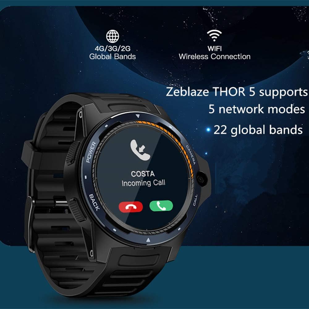 Amazon.com : Zeblaze Thor 5 Smartwatch, Dual Systems 4G ...