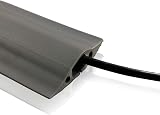 On1shelf Medium Duty Floor Cable Cover Protector Grey 1M - Protect Wires view 3