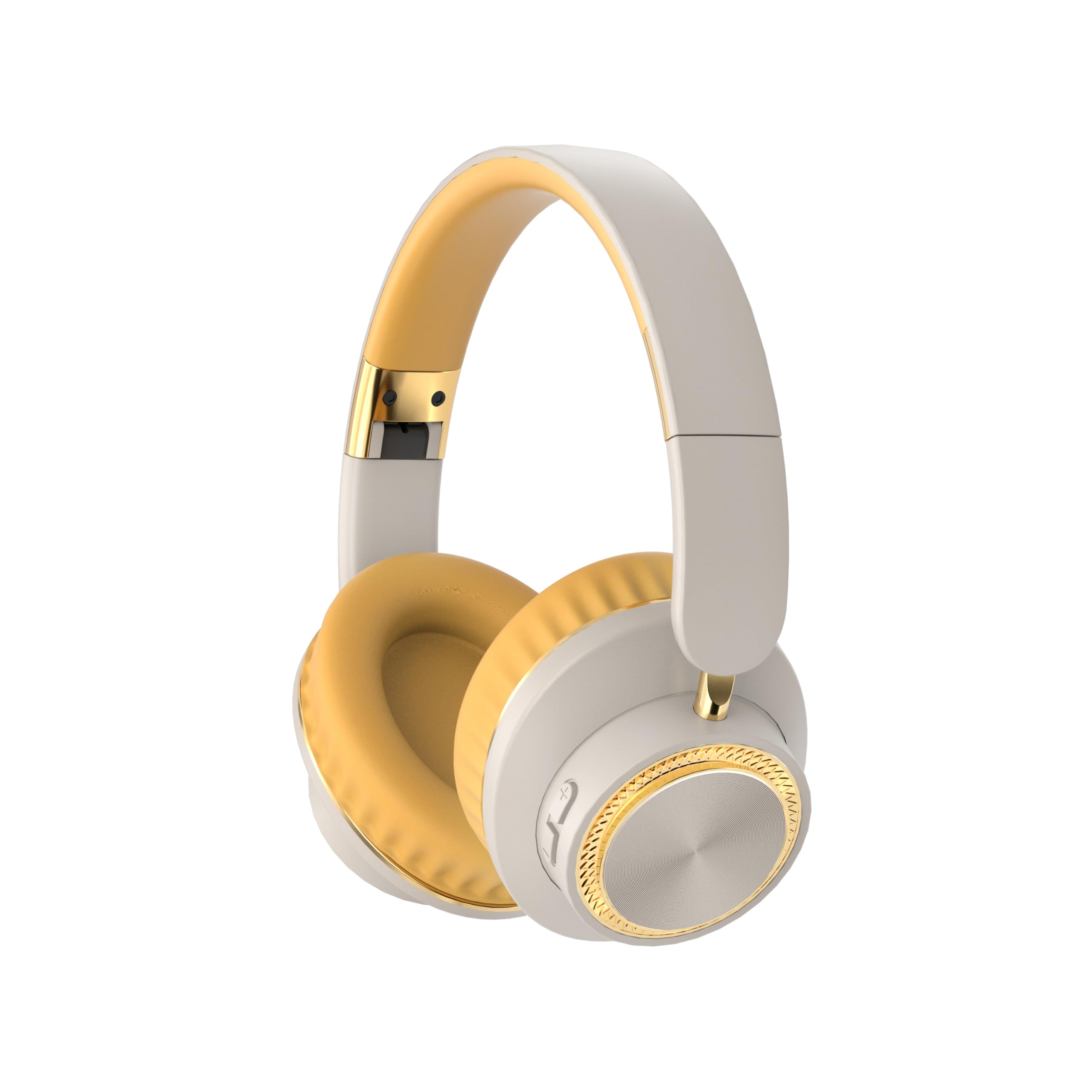 Photo 1 of OOYY Bluetooth Over-Ear Headphones, Foldable Wireless Headphones with Hidden Mic for Cell Phone, PC, Laptop, Suitable for Music, School, Workouts, and Gaming (Khaki)