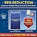 KIDNEY C.O.P. Calcium Oxalate Protector 120 Capsules, Kidney Support for Calcium Oxalate Crystals, Helps Stops Recurrence of Stones, Stronger Than Chanca Piedra Stone Breaker Supplements, 3 Pack
