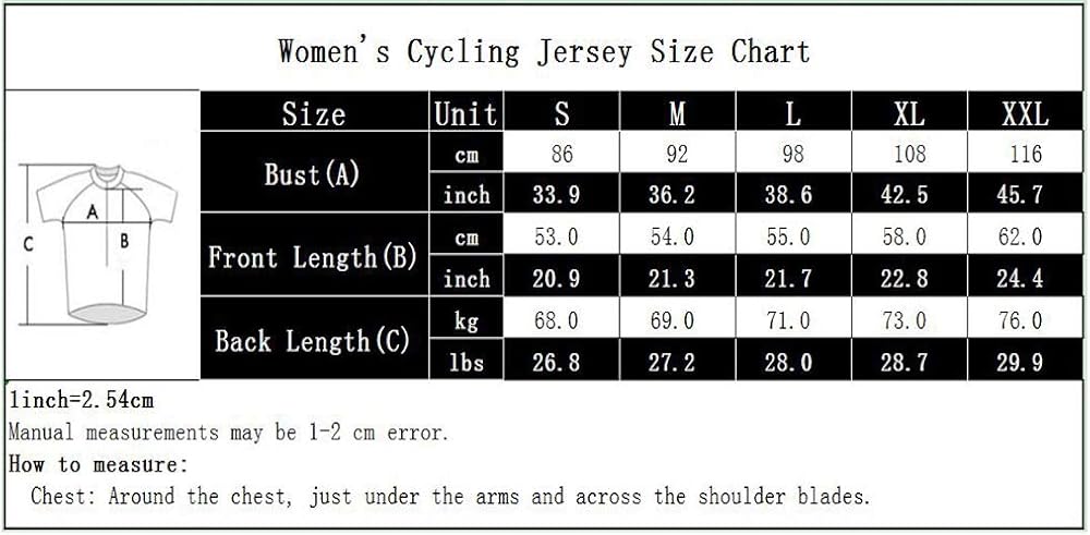 Women's Cycling Jersey Long Sleeve Bike Jacket Biking Shirt Bicycle Clothing: Clothing