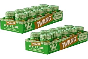 Twangerz Lime Seasoning Salt Snack Topping, 1.15-Ounce Shaker (Pack of 20)
