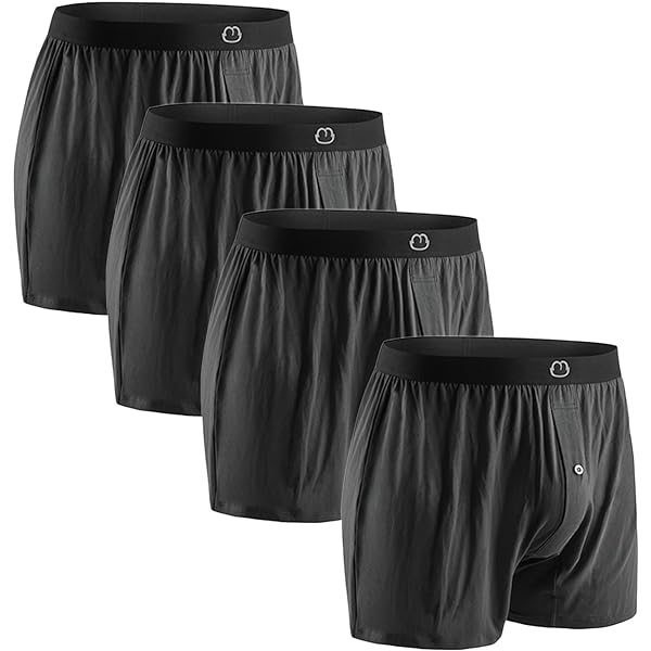 MORNIUNDER Mens Boxers Short 3 Pack Boxers for Men Soft