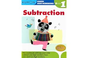 Kumon Grade 1 Subtraction (Kumon Math Workbooks), Ages 6-7, 96 pages