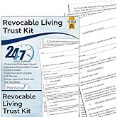 PlanNow Revocable Living Trust Kit for Individuals -Do It Yourself Revocable Trust Forms to Protect Family, Assets & Yourself - Cost-Effective with Easy Step-by-Step Instructions - Attorney-Approved